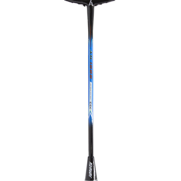Ashaway Badminton Racket AM 1000 Blue With Cover CosmosSports