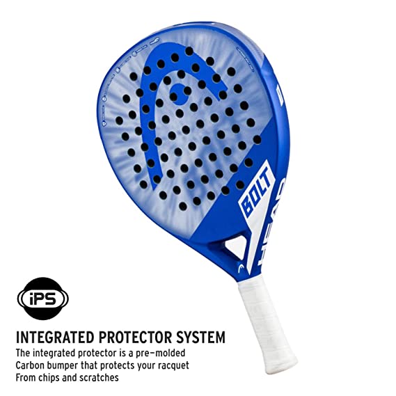 Head Bolt 2023 Blue White Padel Racket CosmosSports