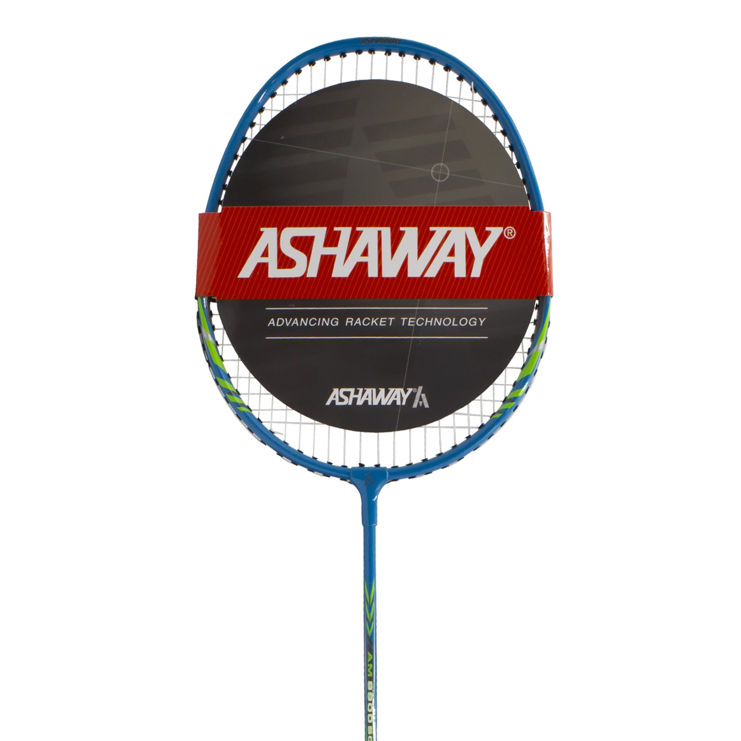 Ashaway Badminton Racket With Cover AM 9900SQ Blue/Green – CosmosSports