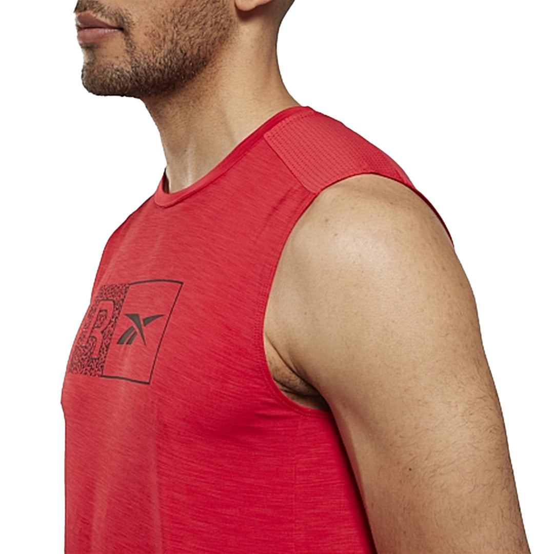 Reebok Men's Workout Ready Activchill Sleeve less Tank HI2255