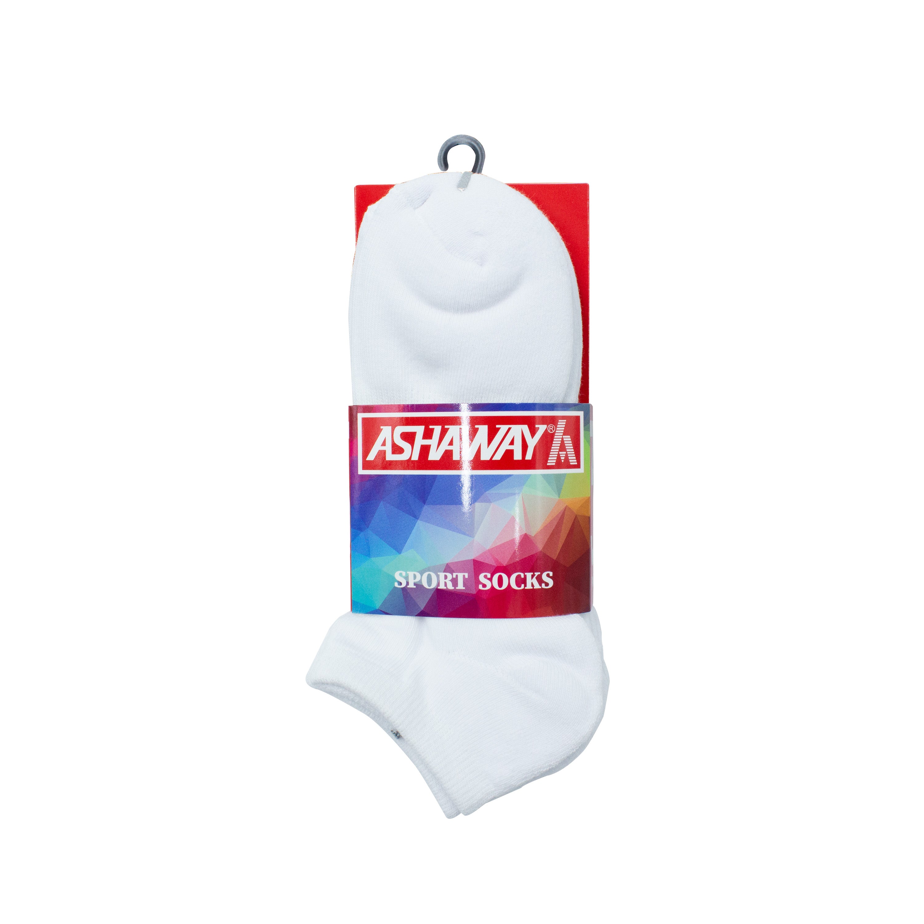 Ashaway Sports Ankle Socks AS-08P Assorted - 3 Pairs